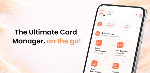 اسکرین شات 1 برنامه Credit Card Wallet & Manager
