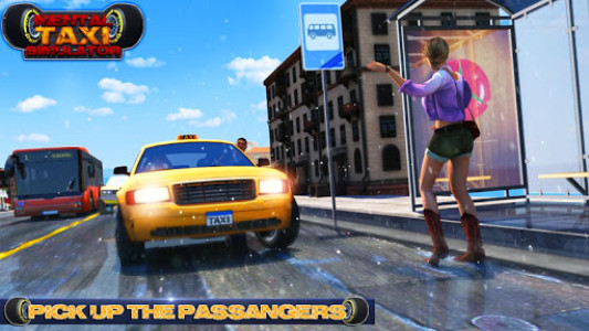اسکرین شات 6 بازی Mental Taxi Simulator - Taxi Game