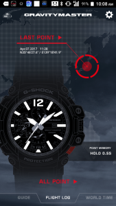 اسکرین شات 1 برنامه G-SHOCK Connected