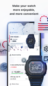 اسکرین شات 1 برنامه CASIO WATCHES