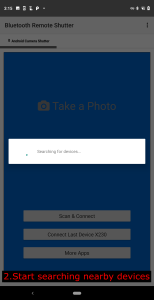 اسکرین شات 2 برنامه Bluetooth Remote Shutter