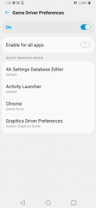 اسکرین شات 3 برنامه Graphics Driver Preferences