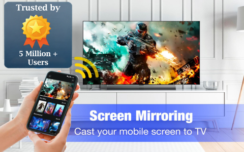اسکرین شات 1 برنامه Smart View for Samsung TV Cast