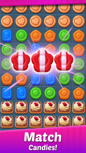 اسکرین شات 1 بازی Candy Story - Match 3 Manor
