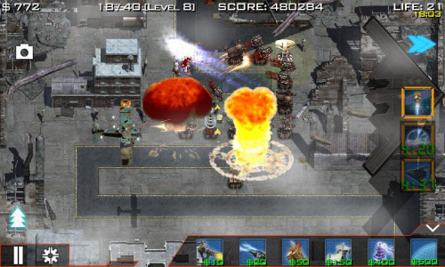 اسکرین شات 3 بازی Global Defense: Zombie War