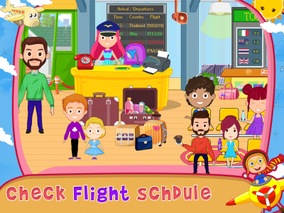 اسکرین شات 2 بازی Toon Town - Airport