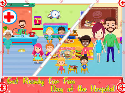 اسکرین شات 4 برنامه Toon Town: Hospital