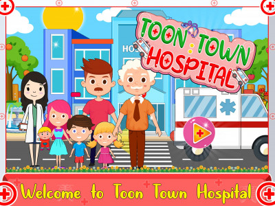 اسکرین شات 1 برنامه Toon Town: Hospital