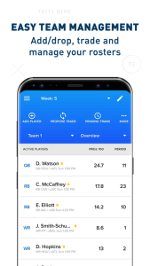 اسکرین شات 4 برنامه CBS Sports Fantasy
