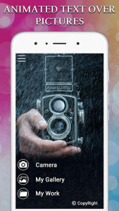 اسکرین شات 7 برنامه Add Animated Text On Photo