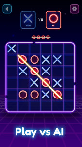 اسکرین شات 3 بازی Tic Tac Toe - 2 Player XO