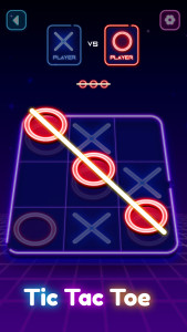 اسکرین شات 1 بازی Tic Tac Toe - 2 Player XO