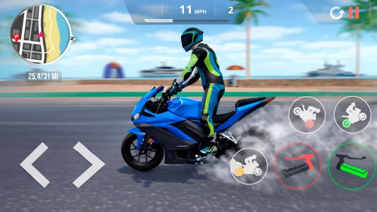 اسکرین شات 5 بازی Motorcycle Real Simulator
