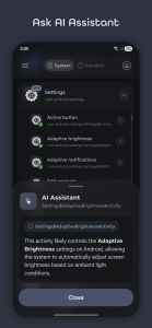 اسکرین شات 3 برنامه Hidden Settings