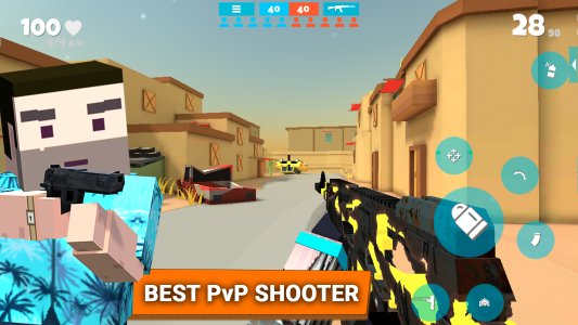 اسکرین شات 1 بازی Fan of Guns: FPS Pixel Shooter