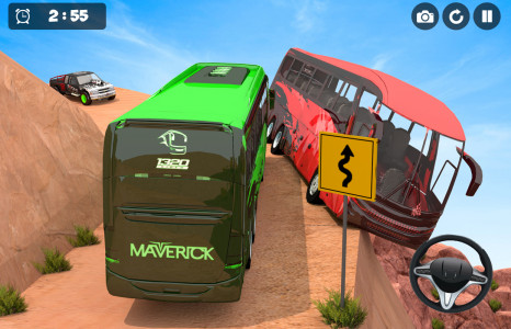 اسکرین شات 5 بازی Mountain Driving Sim Bus Games