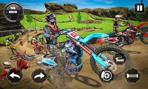 اسکرین شات 1 بازی Dirt Bike Racing Bike Games
