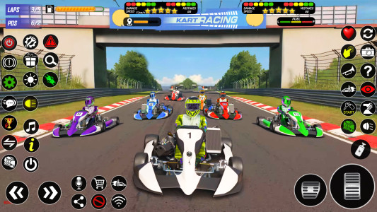 اسکرین شات 2 بازی Buggy Race: Kart Racing Games