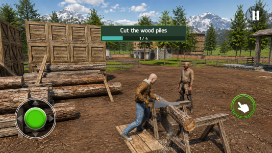 اسکرین شات 2 بازی Modern Tractor Farming Game