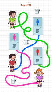 اسکرین شات 6 بازی Toilet Rush Race: Pee Master