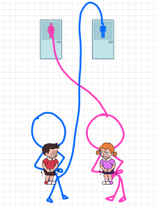 اسکرین شات 4 بازی Toilet Rush Race: Pee Master