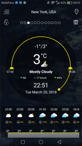 اسکرین شات 8 برنامه Weather forecast