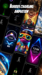 اسکرین شات 4 برنامه Battery Charging Animation