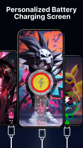 اسکرین شات 1 برنامه Battery Charging Animation Art
