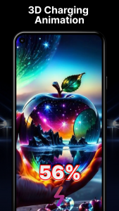 اسکرین شات 3 برنامه Battery Charging Animation Art