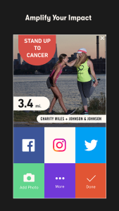 اسکرین شات 5 برنامه Charity Miles: Walking & Runni