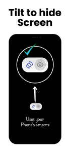 اسکرین شات 4 برنامه Tilt Guard: Hide your Screen