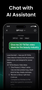 اسکرین شات 4 برنامه One AI Assistant & Deep Search