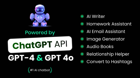 اسکرین شات 1 برنامه AI Chat Bot: Writing Assistant