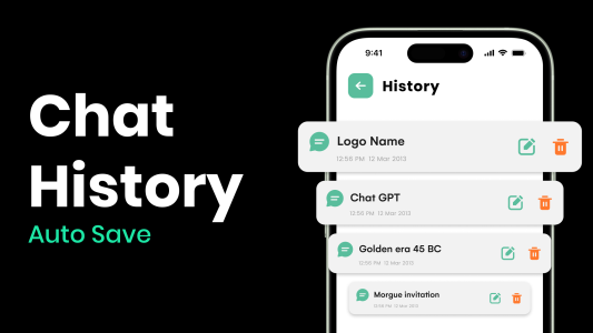 اسکرین شات 6 برنامه AI Chat Bot: Writing Assistant