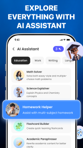 اسکرین شات 7 برنامه AI Chat: Ask AI Chat Anything