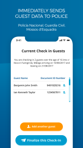 اسکرین شات 4 برنامه Check-in Scan