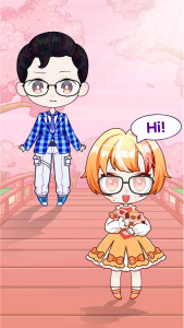 اسکرین شات 3 بازی Chibi Doll Dress Up: DIY Game