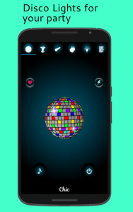 اسکرین شات 5 برنامه Music Light: Flashlight, Strobe & Music Visualizer