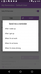 اسکرین شات 5 برنامه My Days - Ovulation Calendar &