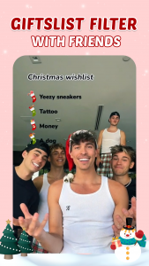 اسکرین شات 5 برنامه XmasAI: Makeup Filter App