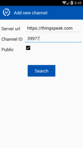 اسکرین شات 4 برنامه ThingView - ThingSpeak viewer