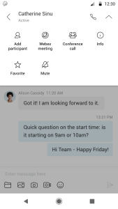 اسکرین شات 4 برنامه Cisco Jabber