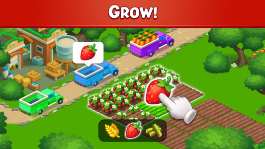 اسکرین شات 2 بازی Farm City: Farming & Building