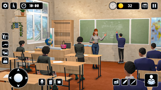 اسکرین شات 1 بازی High School Teacher Game 3D