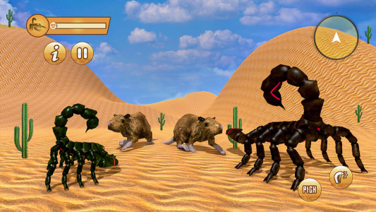 اسکرین شات 1 بازی Wild Scorpion Simulator Game