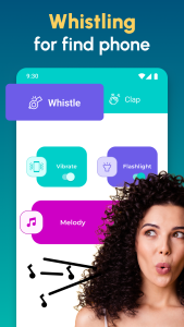 اسکرین شات 3 برنامه Clap to Find My Phone: Whistle