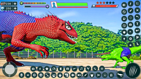 اسکرین شات 1 بازی Dinosaur Smash Rescue Batle 3D