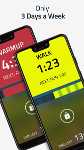 اسکرین شات 2 برنامه 10K Running: 0-5K-10K Training