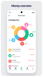 اسکرین شات 2 برنامه Budget Planner & App: Spendee