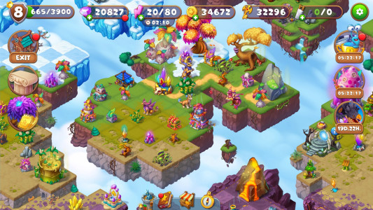 اسکرین شات 7 بازی Mergest Kingdom: Merge game